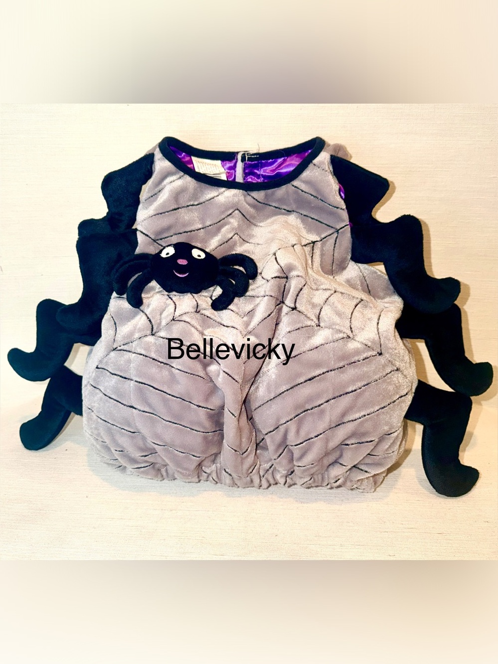 Gray Spider 🕷️ Infant up 24 M Halloween Costume